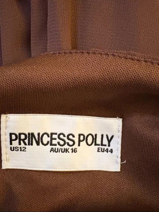 Princess Polly Brown Halter Maxi Dress - Deep Cocoa - Picture 5 of 7